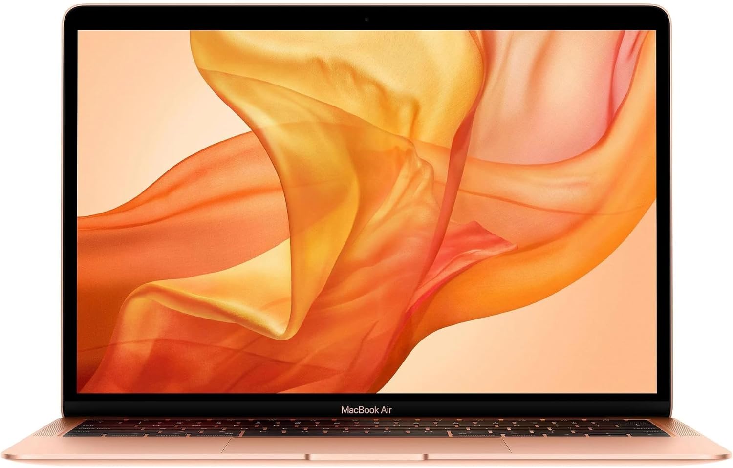 Apple Early 2020 MacBook Air with 1.1GHz Intel Core i3, 13-inch, 8GB RAM, 128GB SSD Storage (QWERTY English) Gold (Renewed)