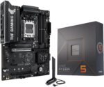 MICRO CENTER AMD Ryzen 5 7600X CPU Processor Bundle with ASUS TUF Gaming B650E-E WiFi AM5 ATX Motherboard (DDR5, PCIe 5.0 Ready, 3X M.2, Wi-Fi 6E, USB 20Gbps Type-C)