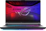 ASUS ROG Strix G16 (2025) Gaming Laptop, 16” FHD+ 16:10 165Hz/3ms Display, NVIDIA® GeForce RTX™ 5050 Laptop GPU, Intel® Core™ i7 Processor 14650HX, 16GB DDR5, 1TB PCIe Gen 4 SSD, Wi-Fi 7, Win 11 Home