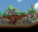 A player character's t-rex mount roars at a bunch of chickens in Planet Centauri.