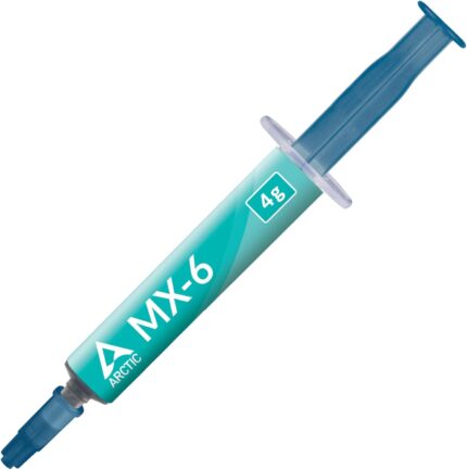 ARCTIC MX-6 (4 g) - Ultimate Performance Thermal Paste for CPU, Consoles, Graphics Cards, laptops, Very high Thermal Conductivity, Long Durability, Non-Conductive