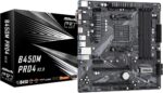 ASROCK B450M PRO4 R2.0 Socket AM4/ AMD B450/ DDR4/ SATA3&USB3.2/ M.2/ Micro ATX Motherboard