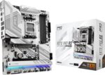ASRock X870 Pro RS AMD Ryzen Socket AM5 ATX Motherboard DDR5 DIMMs 8000 MHz 256 GB PCIe Gen5 SATA3 6.0 Gb/s