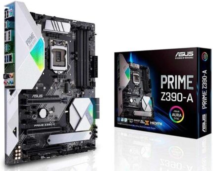 ASUS Prime Z390-A Motherboard LGA1151 (Intel 8th And 9th Gen) ATX DDR4 DP HDMI M.2 USB 3.1 Gen2 Gigabit LAN