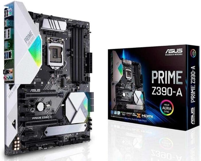 ASUS Prime Z390-A Motherboard LGA1151 (Intel 8th And 9th Gen) ATX DDR4 DP HDMI M.2 USB 3.1 Gen2 Gigabit LAN