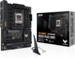 ASUS TUF GAMING B650-PLUS WIFI AMD B650 AM5 Ryzen™ Desktop 9000 8000 and 7000 ATX motherboard, 14 power stages, PCIe® 5.0 M.2 , DDR5 memory, WiFi 6 and 2.5 Gb Ethernet, USB4® support Aura Sync