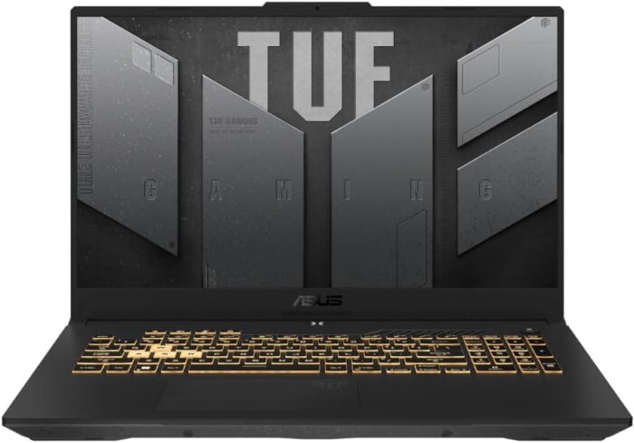 ASUS TUF Gaming F17 Laptop, 2025, 17.3" 1920x1080 144Hz IPS, Intel 10-Core i7-13620H, NVIDIA GeForce RTX 4060, 64GB DDR5, 8TB SSD, Win11 Pro, RGB Backlit KB, Wi-Fi 6, BT 5.3, 720p Camera, Gray