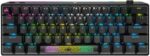 Corsair K70 PRO MINI WIRELESS RGB 60% Mechanical Gaming Keyboard (Fastest Sub-1ms, Swappable CHERRY MX Speed Keyswitches, Aluminum Frame, PBT Double-Shot Keycaps) QWERTY, NA Layout - Black