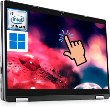 Dell Latitude 5320 2in1 Laptop i7 Win11 pro, FHD(1920x1080) i7 Laptop Touchscreen 5320 with Backlit Keyboard, Quad Core i7-11th, 16GB RAM, 512GB SSD(Renewed)