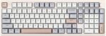EPOMAKER Galaxy100 QMK/VIA Wireless Gaming Keyboard, Aluminum Shell, Bluetooth/2.4Ghz/USB-C, Pre-Lubed Hot-Swappable Linear Switches, NKRO, RGB Backlit (Creamy White, Marble White Switch)