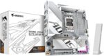 GIGABYTE B850M AORUS Elite WIFI6E ICE AMD AM5 LGA 1718 Motherboard, mATX, DDR5, 2X M.2, PCIe 5.0, USB-C, WIFI6E, 2.5GbE LAN, EZ-Latch, 5-Year Warranty