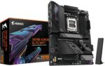 GIGABYTE X870E AORUS Elite WIFI7 AMD AM5 LGA 1718 Motherboard, ATX, DDR5, 4X M.2, PCIe 5.0, USB4, WIFI7, 2.5GbE LAN, EZ-Latch, 5-Year Warranty