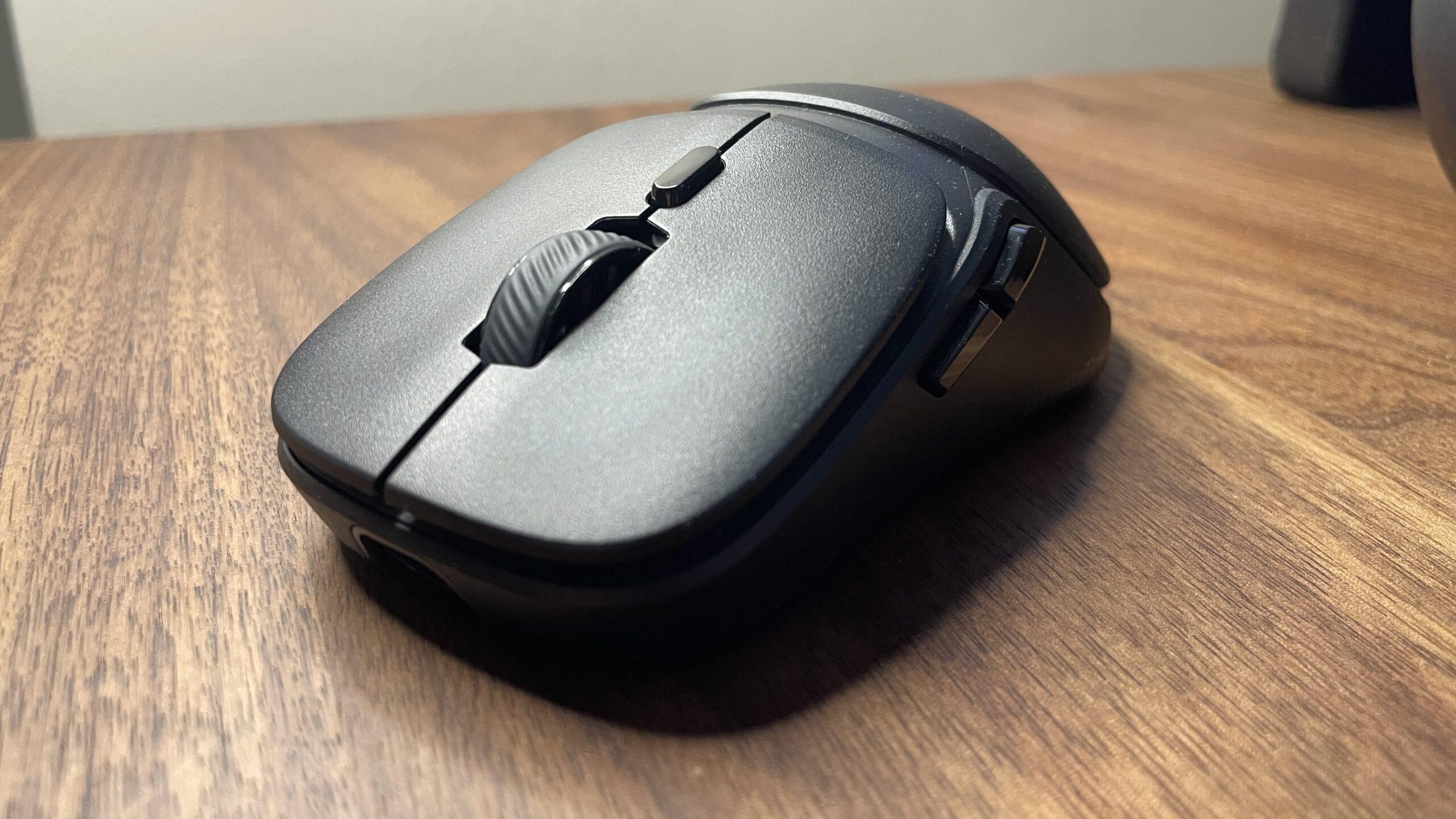 The Glorious Model O3 Wireless gaming mouse with hot swappable battery