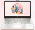 HP 14 Ultrabook • Back to School Limited Edition w/Microsoft 365 • Intel 4-Core CPU • 16GB RAM • 1.6TB Storage (128GB OnBoard w/ 512GB Portable Drive + 1TB OneDrive) • Rose Gold • Win 11
