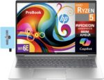 HP ProBook Business Laptop 16.0" IPS WUXGA Display (AMD Ryzen 5 7535U, 32GB DDR5, 1TB PCIe SSD, AMD Radeon 660M, WiFi 6E, Webcam, Bluetooth 5.3, Win 11 Pro) w/DKZ USB Port Expander