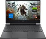 HP Victus 15 Gaming Laptop, 15.6" FHD 144Hz Display, AMD Ryzen 5 7535HS, 16GB DDR5 RAM, 512GB PCIe M.2 SSD, NVIDIA GeForce RTX 2050, HDMI, Webcam, Backlit Keyboard, Wi-Fi 6, Windows 11 Home, Silver