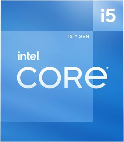 Intel Core i5-12400 12th Generation Desktop Processor (Base Clock: 2.5GHz, 6 Cores, LGA1700, RAM DDR4 and DDR5 up to 128GB) BX8071512400 Silver