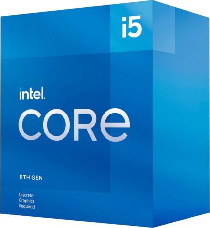Intel® Core™ i5-11400F Desktop Processor 6 Cores up to 4.4 GHz LGA1200 (Intel® 500 Series & Select 400 Series chipset) 65W