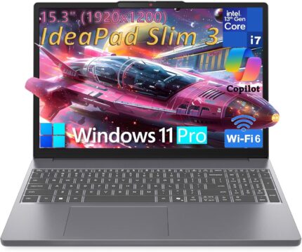 Lenovo Laptop Computer, Intel 10-Core i7-13620H (Beat Ultra 7 255U), 40GB DDR5 RAM, 1TB PCIe SSD, 15" FHD+, WiFi 6, Bluetooth 5.2, Type-C, Copilot AI for Business & Home, Luna Grey, Windows 11 Pro
