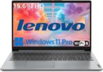 Lenovo Laptop Computers for Home Business Student Study, 15.6" FHD, Intel Processor, 32GB DDR4 RAM, 1TB PCIe SSD, WiFi 6, Bluetooth 5.2, Type-C, Webcam, Numeric Keypad, Cloud Grey, Windows 11 Pro