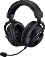 Logitech G PRO X 2 Lightspeed Wireless Gaming Headset: Wireless Gaming Headphones with Mic, 50mm Graphene Drivers, 2.02.0—7.1 Surround, Bluetooth/USB/3.5mm Aux, for PS4/PS5/PC/Nintendo Switch - Black
