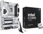 MICRO CENTER CPU Motherbard Combo - Intel Ultra 7 265K 20-Cores Unlocked Gaming Desktop Processor with Asus Z890 AYW Gaming WiFi W LGA 1851 ATX Motherboard