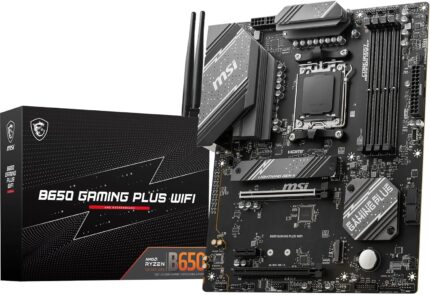 MSI B650 Gaming Plus WiFi Motherboard AMD B650 Socket AM5 ATX