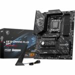 MSI X870 Gaming Plus WiFi V1 Motherboard, ATX-Supports AMD Ryzen 9000/8000/7000 Processors, AM5-60A SPS VRM, DDR5 Memory Boost 8200+ MT/s (OC), PCIe 5.0 x16 & 4.0 x16, M.2 Gen5, Wi-Fi 7, 5G LAN