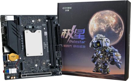 Mini ITX CPU Motherboard Combo - Intel Core i7-13700H with DDR5 RAM - High-Performance Motherboard with Integrated CPU for Gaming and Streaming