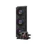 PCCOOLER CPU Cooler AIO Liuquid Freezer, 3.4-inch IPS Display, 360mm ARGB Water Cooling, High-Performance F7 X120 Modular Fan, Compatible with AM4/AM5, LGA115X/1200/1700/1851 (CPS DT360 Black)