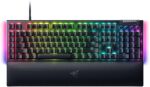 Razer BlackWidow V4 Mechanical Gaming Keyboard: Green Switches Tactile & Clicky - Chroma RGB - 6 Macro Keys - Magnetic Wrist Rest - Doubleshot ABS Keycaps - Roller & Media Keys - Snap Tap