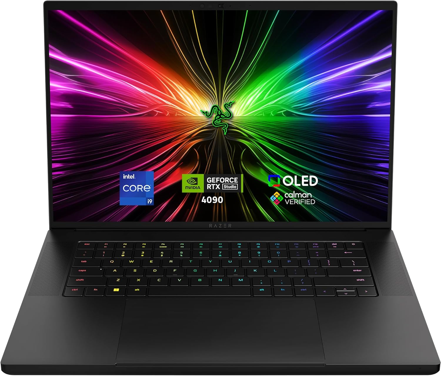 Razer Blade 16 Gaming Laptop: NVIDIA GeForce RTX 4090 - Intel Core i9-14900HX 14th Gen CPU - 16" OLED QHD+ 240Hz Display - 32GB RAM - 2TB SSD - Windows 11 - Chroma RGB - Snap Tap