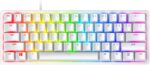 Razer Huntsman Mini 60% Gaming Keyboard: Clicky Optical Switches - Rapid Trigger Mode - Chroma RGB Lighting - PBT Keycaps - Onboard Memory - Snap Tap - White