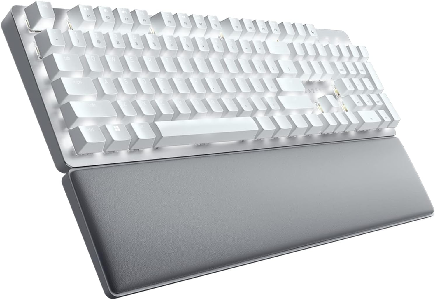 Razer Pro Type Ultra Wireless Mechanical Keyboard: Silent, Linear Switches - Ergonomic Design - HyperSpeed Technology - Connect up to 4 Devices - Fully Programmable Keys & Smart Controls