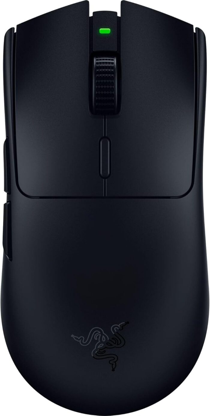 Razer Viper V3 HyperSpeed Wireless Esports Gaming Mouse: 82g Lightweight - Up to 280 Hr Battery - 30K DPI Optical Sensor - Gen-2 Mechanical Switches - 8 Programmable Controls - Classic Black