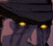 Old West cowboy with glowing eyes