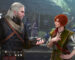 Geralt and Shani chat in The Witcher 3: Hearts of Stone.