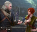 Geralt and Shani chat in The Witcher 3: Hearts of Stone.