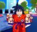 A close up of a Dragon Ball Z inspired avatar from Anime Eternal, a Roblox brawler.
