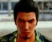 Kiryu looks into the middle distance, stoic.
