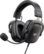 havit H2002d Gaming Headsets for PS4,PC, 53MM Drivers Surround Sound PS5 Headset with Mic Gaming Headphones with Mic Durable Aluminum Frame Valentines Gifts for Men